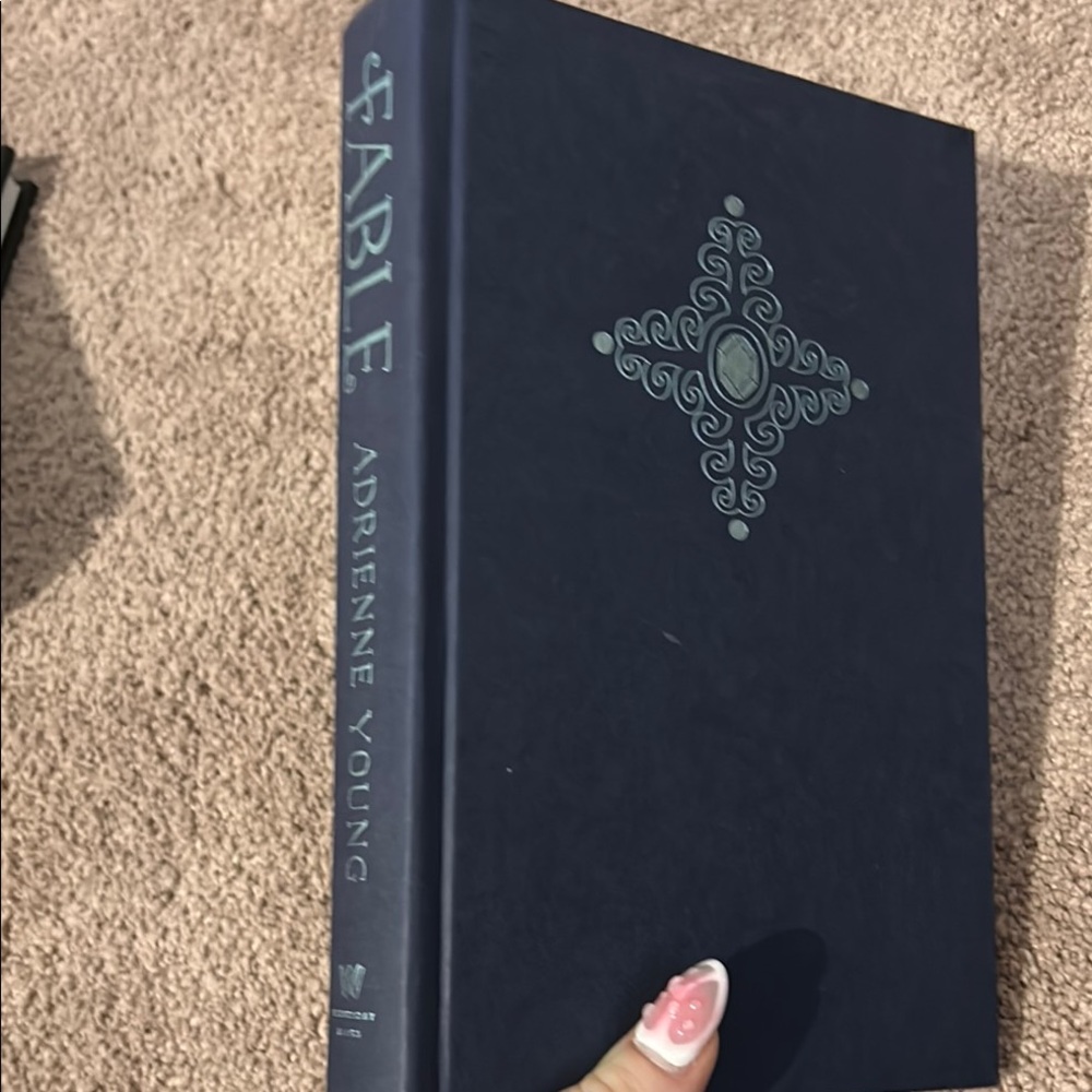 Adrienne Decorative Book in Blue